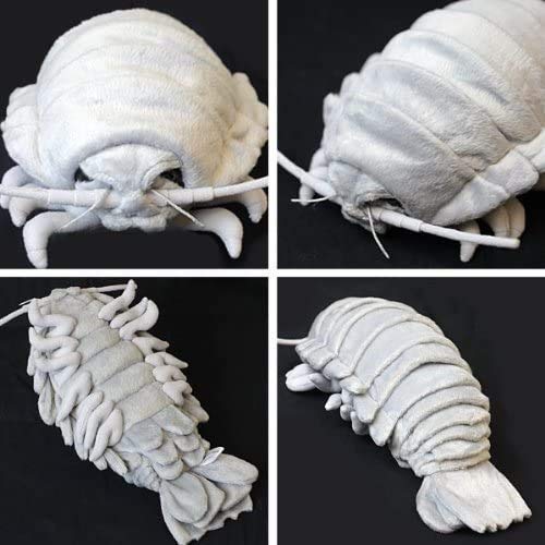 TSTADVANCE Sea Creature Giant Isopod Realistic Stuffed Plush Doll (L Size) / 30 cm