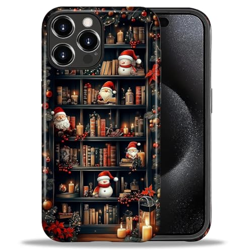 Coque iPhone 16 Pro DAIZAG rigide et souple avec motif bonhomme de neige
