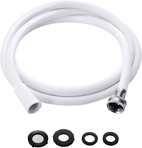 Manguera de drenaje del deshumidificador 34" FHT, PVC grueso para evitar torceduras, interfaces de acero laminado para evitar goteo