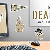 Wake Forest University 9ct Vinyl Large Deluxe Stickers Variety Pack - Laptop, Water Bottle, Scrapbooking, Tablet, Skateboard, Indoor/Outdoor - Set of 9 #5