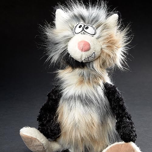 SIGIKID 39856 Plüschtier Kiez Mauz, BeastsTown für Kinder und Erwachsene zum Sammeln, Schenken, Spielem, Schmusen