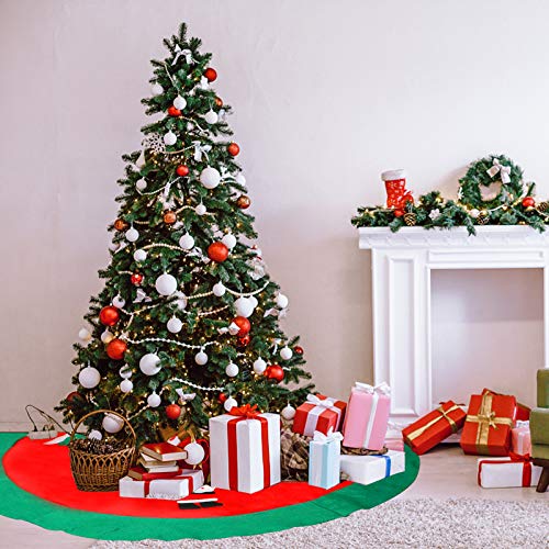 AmzKoi Gonna Verde in Peluche per Albero di Natale...