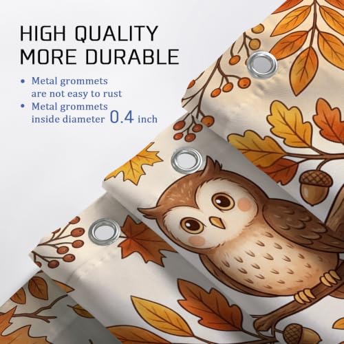 Rideau de douche imperméable anti-éclaboussures orange avec tapis