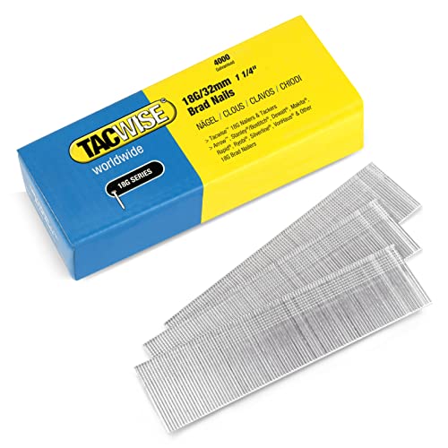 TACWISE 1712 Type 18G / 32 mm Galvanised Brad Nails, Silver, 4000 Pack 3 TACWISE 1712 Type 18G / 32 mm Galvanised Brad Nails, Silver, 4000 Pack - Image 3
