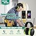 PROHEAR 033 Upgraded 5.4 Bluetooth Hearing Protection AM FM Radio Headphones, Noise Reduction Safety Earmuffs with Rechargeable 2000mAH Battery, 31dB SNR Ear Protector for Mowing Lawn,Gifts for Father