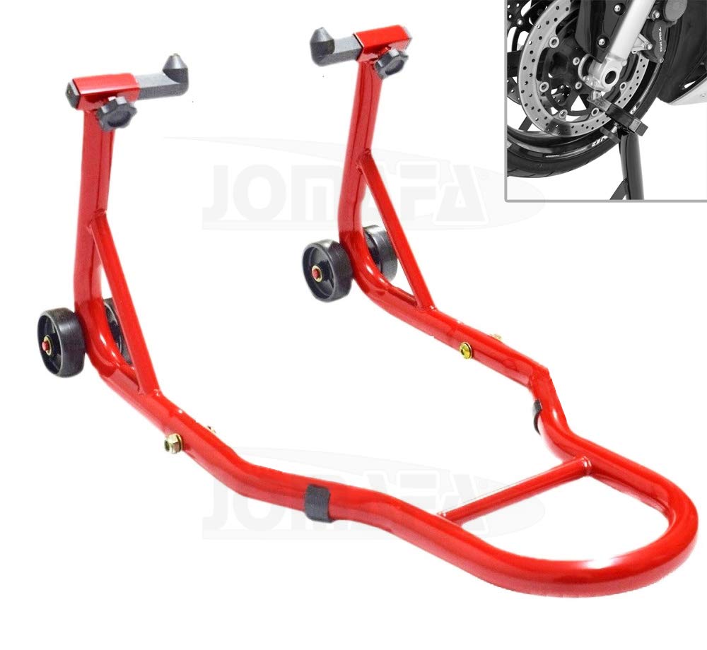 Juego de caballetes de motocicleta delantero y trasero, 340kg + ADAPTADOR DIABOLO