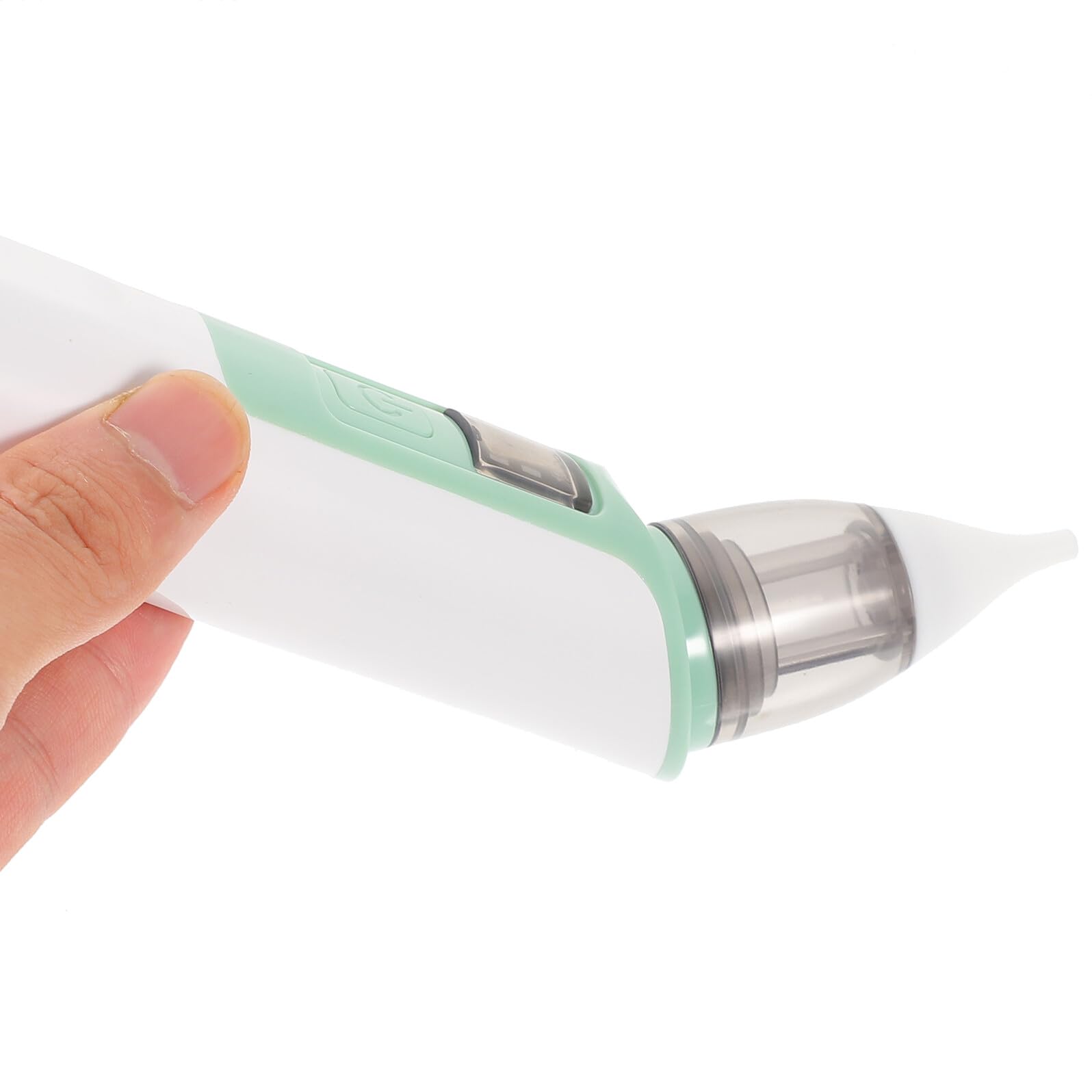 Elektrischer Nasenreiniger und Einfachem Reinigen mit Abnehmbaren Silikonspitzen Pp Material Nasensauger für Babys für Zuhause und Reisen
