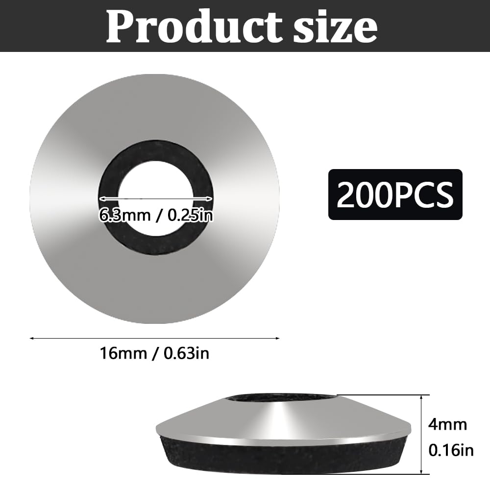 200 Rondelle Di Tenuta #12 X 1 In Acciaio Inox Con Neoprene/EPDM – Wensilon