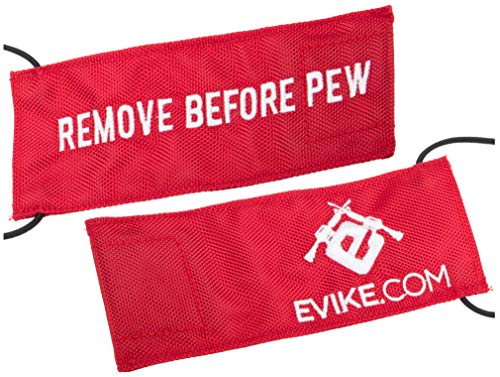 Evike Airsoft - Tactical Airsoft Cover w/Bungee Cord (Model: Regular/RBP/Red)