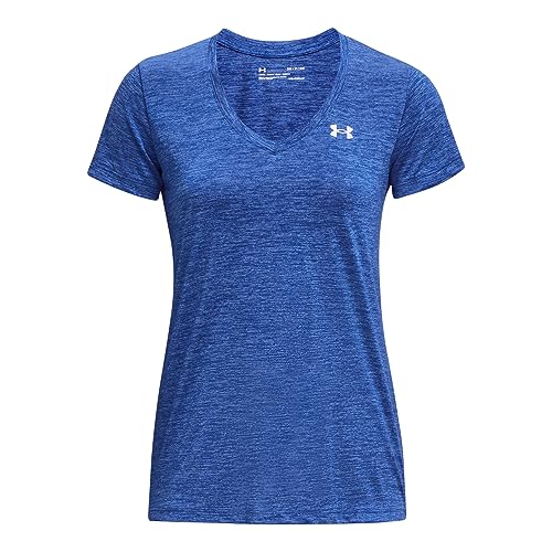 Image of Under Armour Womens Tech V-Neck Twist Short-Sleeve T-Shirt