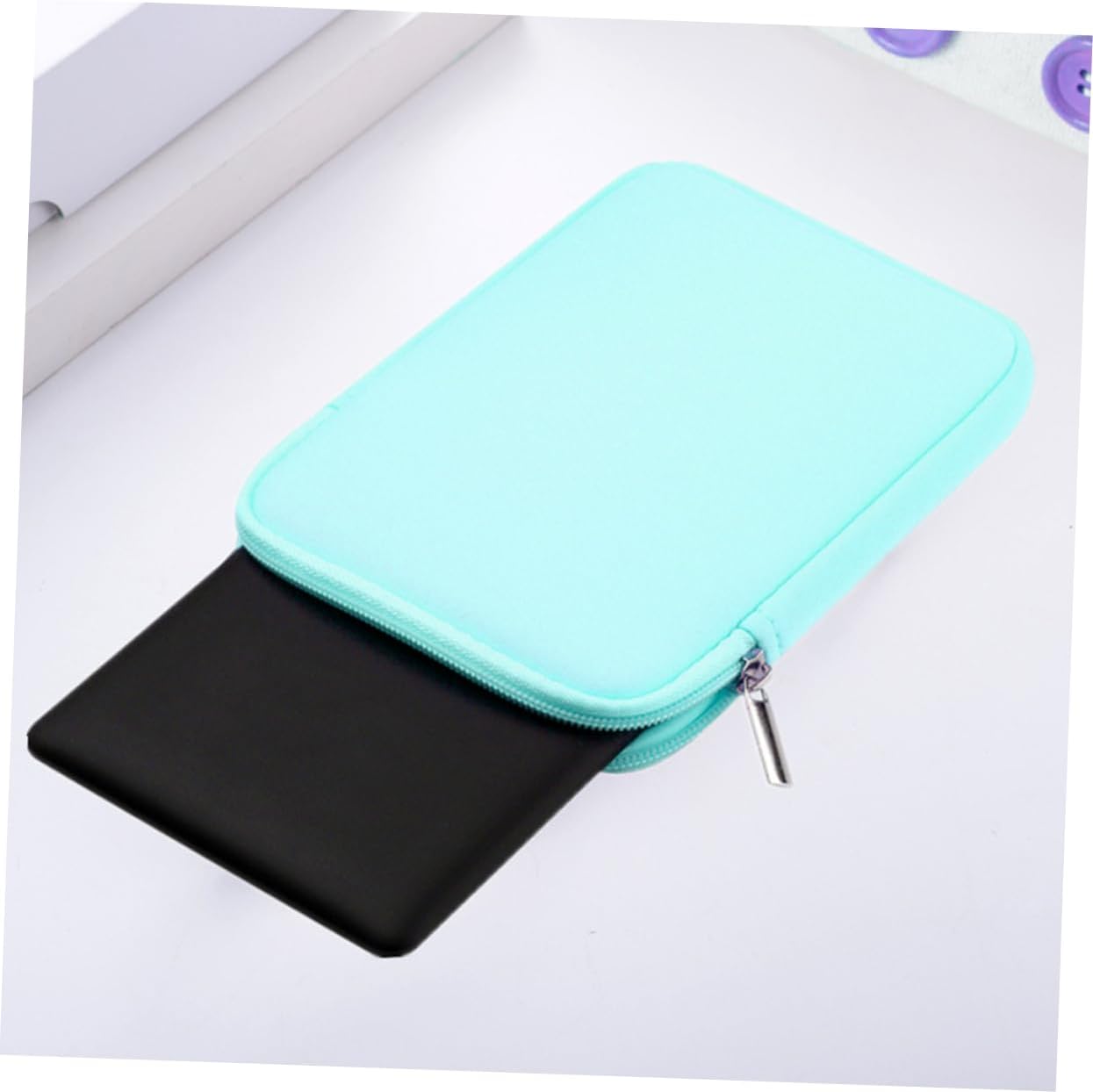 Hemobllo E-Reader Protective Sleeve Bag and Dirtproof Case Slim Ebook Storage Sleeve for Travel E-Reader Cover