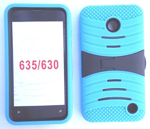 uSKYBLUE/Black Phone Case Cover for Nokia Lumia 635 / Nokia Lumia 630 /
