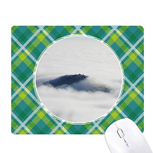 Tapis de souris pixel art forêt verte pour setup gaming nature et bureau esthétique