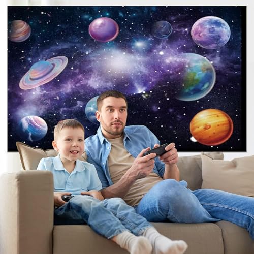 Fondo fotográfico espacial galaxia 7x5ft para fiestas miniatura 3