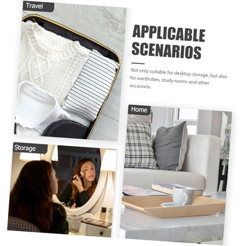 Panier à linge pliable tissé Cabilock grand bac de rangement - 6