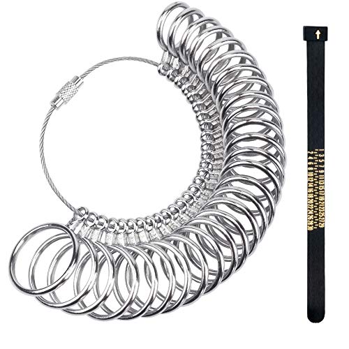 Preisvergleich Produktbild sukudon Measuring The Jewellery Finger Ring Gauge Multisizers41-76