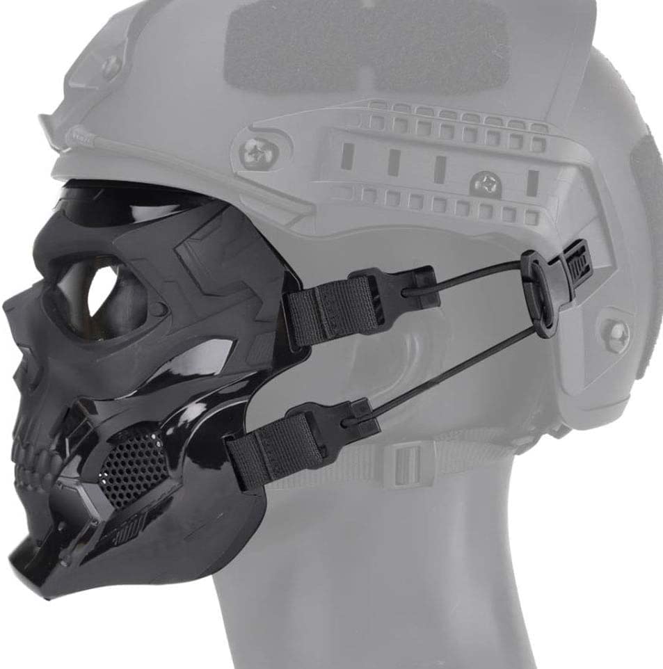 Amazon.com : Aifordge Tactical Airsoft Full Face Mask Dual