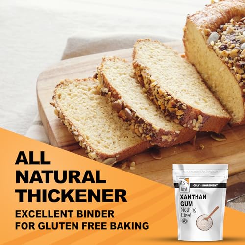 image for It's Just! It's Just - Xanthan Gum, 8oz, Batch Tested Gluten Free, Ket