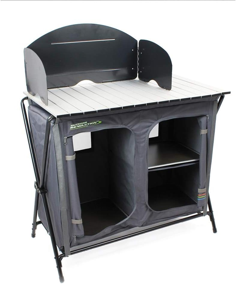 Outdoor RevolutionKitchen Stand with windshield top
