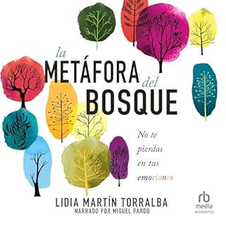 La met&aacute;fora del bosque Audiolibro Por Lidia Mart&iacute;n Torralba arte de portada
