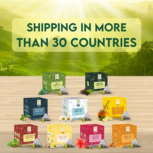 Tea Leaf & Co. 724022283837_USA Sweet Hibiscus Cinnamon Green Tea Bags thumb #8