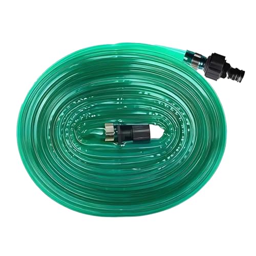 yowodana 散水チューブ 散水ホース 10m ドリップ灌漑ホース 水灌漑ホース 点滴灌漑 ミストシャワー 屋外 灌漑システム 水やり シャワー穴タイプ 水やり 芝生 スプレー灌漑 屋外 農業 花壇 観葉 植物 盆栽 庭園