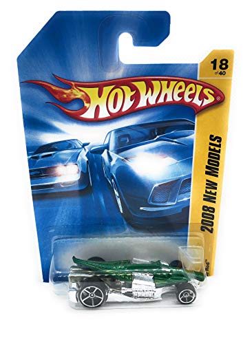 Hot Wheels CROC ROD Escala 1:64 Verde 2008 miniatura 1