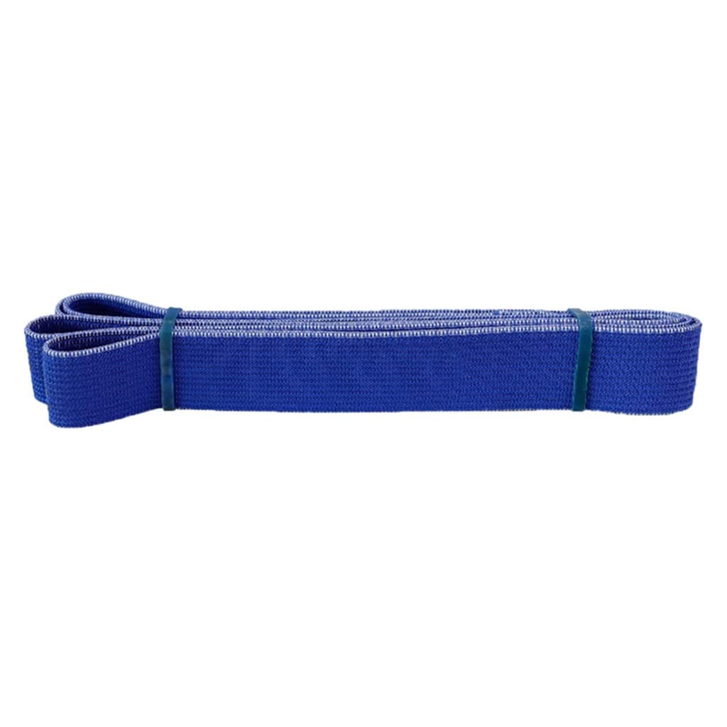 Long Braided Resistance Band Fitness Exercise Elastic Band Yoga Tension Band Strength Training Fitness aid Color Argento Size