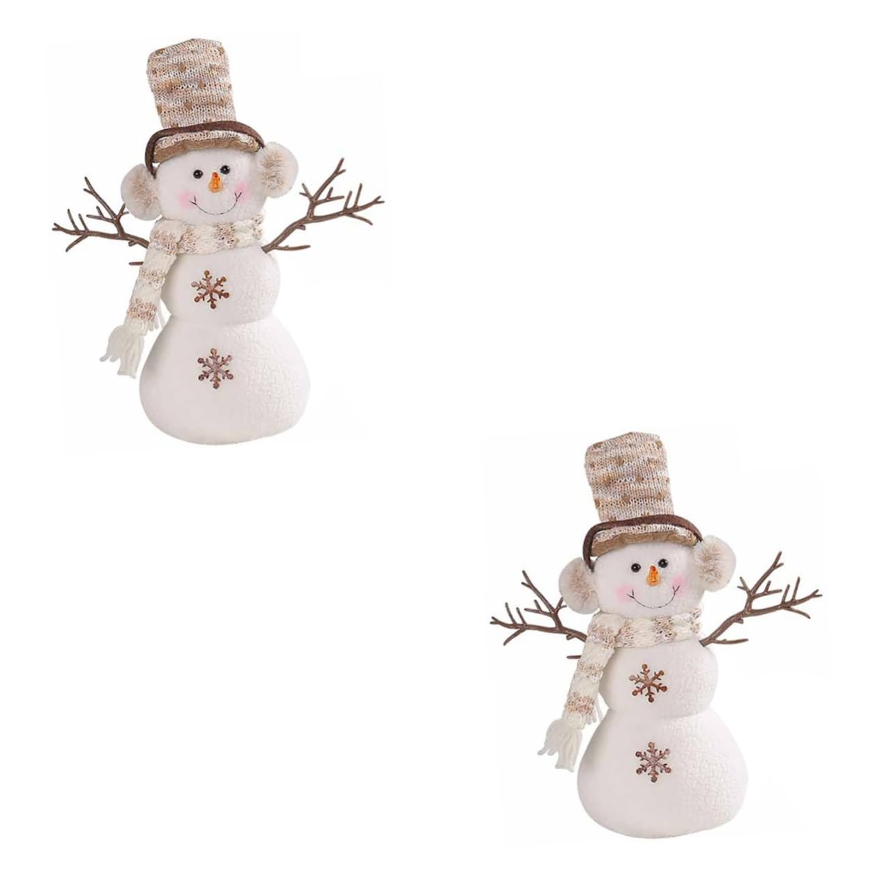 Cabilock 2 Pezzi Di Ornamenti Per Bambole Ornamenti Natalizi Giocattoli Di Peluche Albero Di Natale Decorazioni Natalizie Gnomi Di Natale Kit Per Globo Di Neve Neve Finta Adesivi