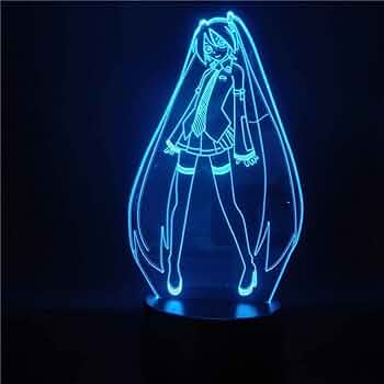 新品/初音ミク/LEDライトボード/セット販売 Amazon.co.jp : XXCZB イリュージョンランプ3D LED初音ミク
