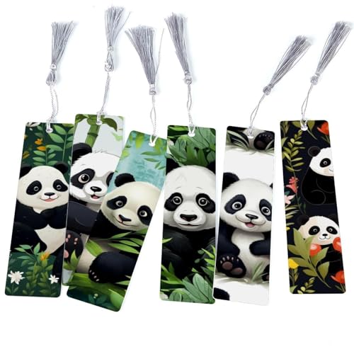 Marque-pages panda pour vos moments de lecture cocooning à la maison