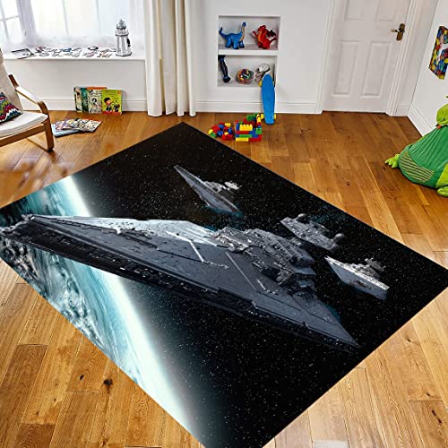Starwars Teppich, Starwars gemusterter Teppich, Jungenzimmerteppich, Kinderzimmerteppich, Geschenk...