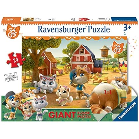 Ravensburger 44 Cats Giant Floor Puzzle Cover