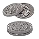 Magnetisches Metall-Fidget-Spielzeug, Haptische Münze, Angst-Slider, Stressabbau-Spielzeug, Hand-Slider, Fidget-Clicker-Slider, EDC-Schreibtischspielzeug für Erwachsene, Freund (Splitter)