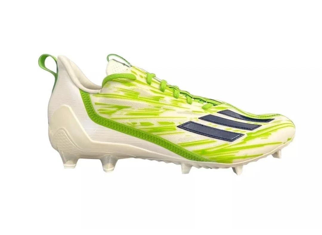 adidas Adizero Men’s Football Cleats 'Seahwaks' (HR1591) - Size 10.5 Green/White