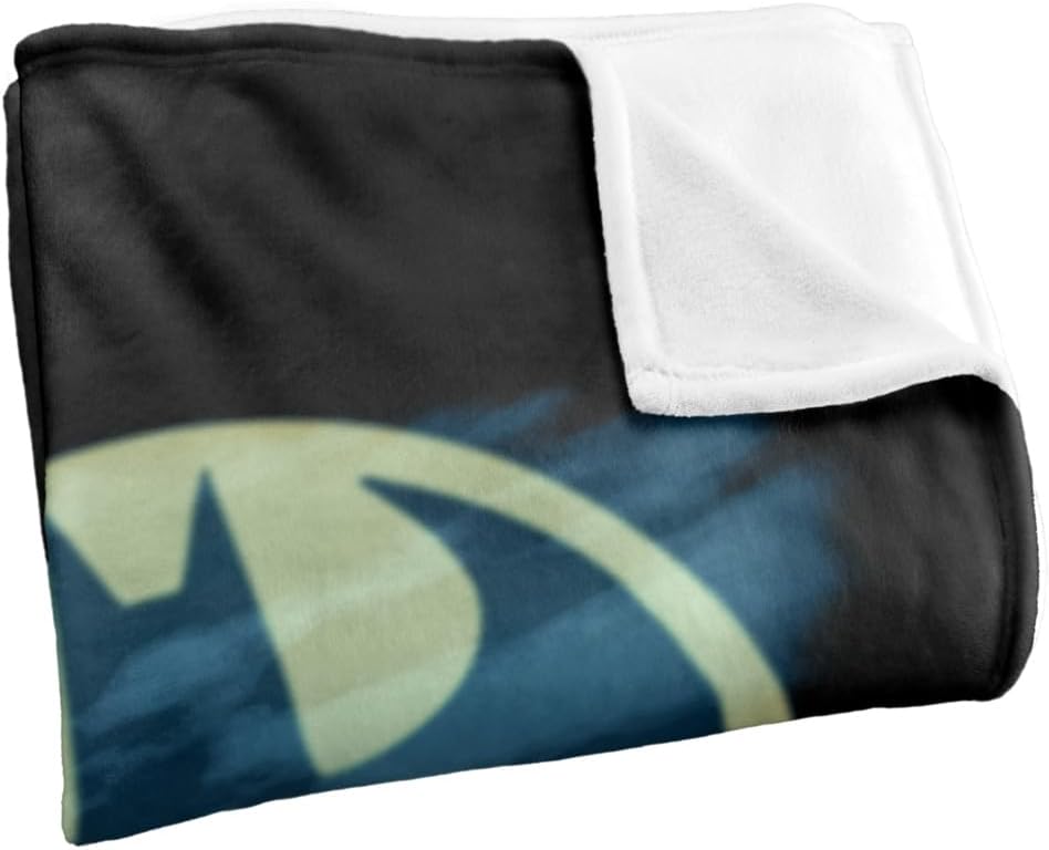 Batman Blanket, 60"x80" Heed The Call Silky Touch Super Soft Throw Blanket