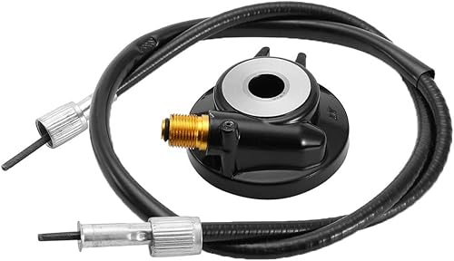 Miniatura 8 de Engranaje de transmisión del velocímetro, engranaje de transmisión del velocímetro de 0.472 in con cable Gy6 Scooter Parts Drive Velocímetro Drive