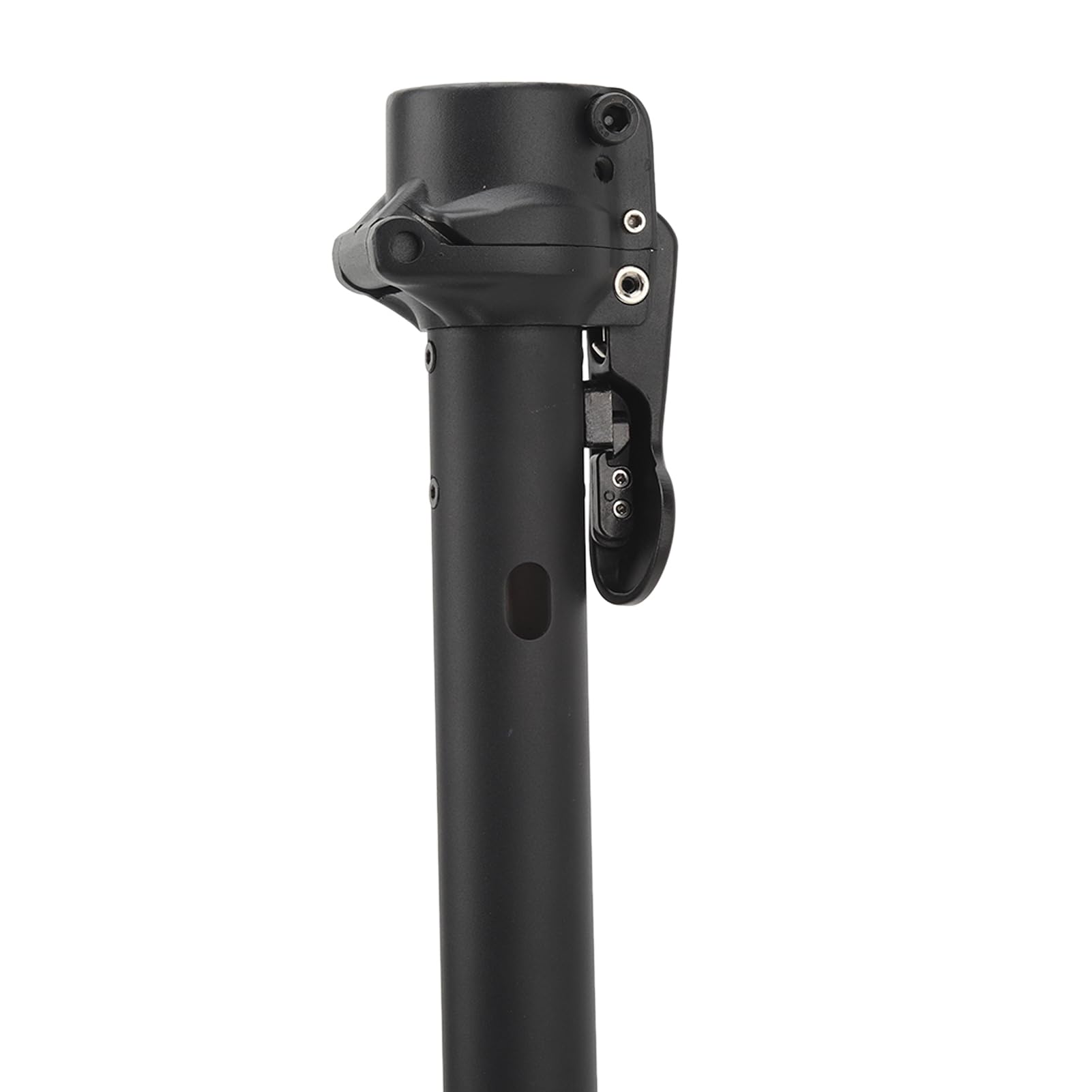 Bâton pliable pour trottinette électrique, béquille réglable en alliage d'aluminium haute résistance, support antidérapant noir pour trottinette