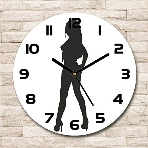Horloge en verre sécurité Tulup 60x60cm avec impression haute définition - 3