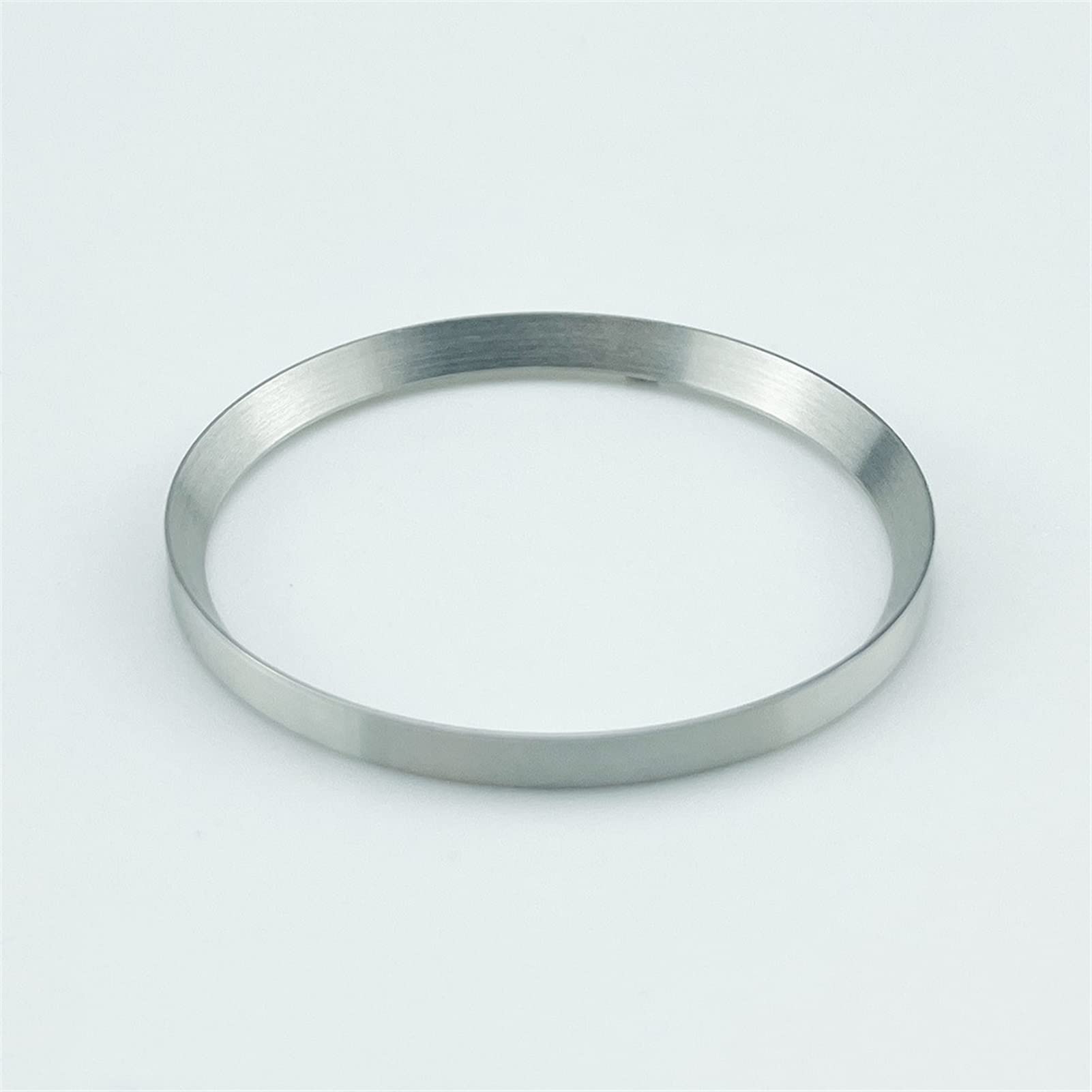 Kit d'outils de réparation de Montres SKX007/SKX011/SKX171/SRPD, Anneau de chapitre, Finition brossée, Acier Inoxydable, Argent Non marqué