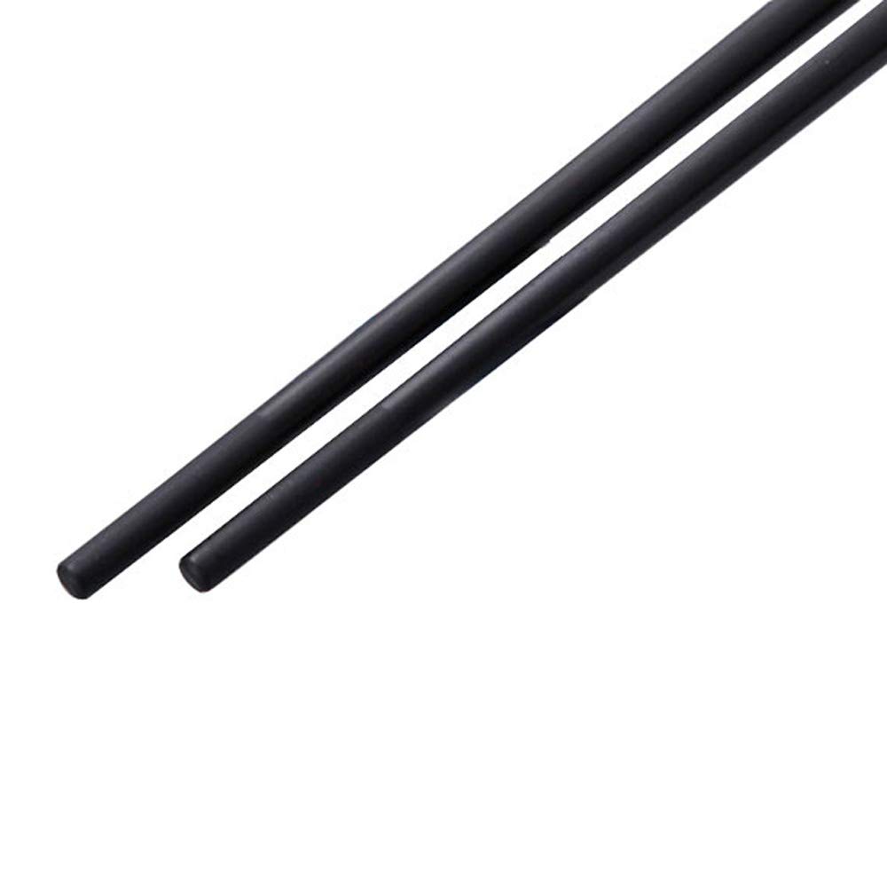 Essstäbchen Umweltfreundliches asiatisches Geschirr Wiederverwendbare Essstäbchen ein Set aus hochwertigem Geschirr Rutschfest/Schimmelresistent (Länge: 27,2 cm) Glasfaserlegierung Sub-Set-A (A)