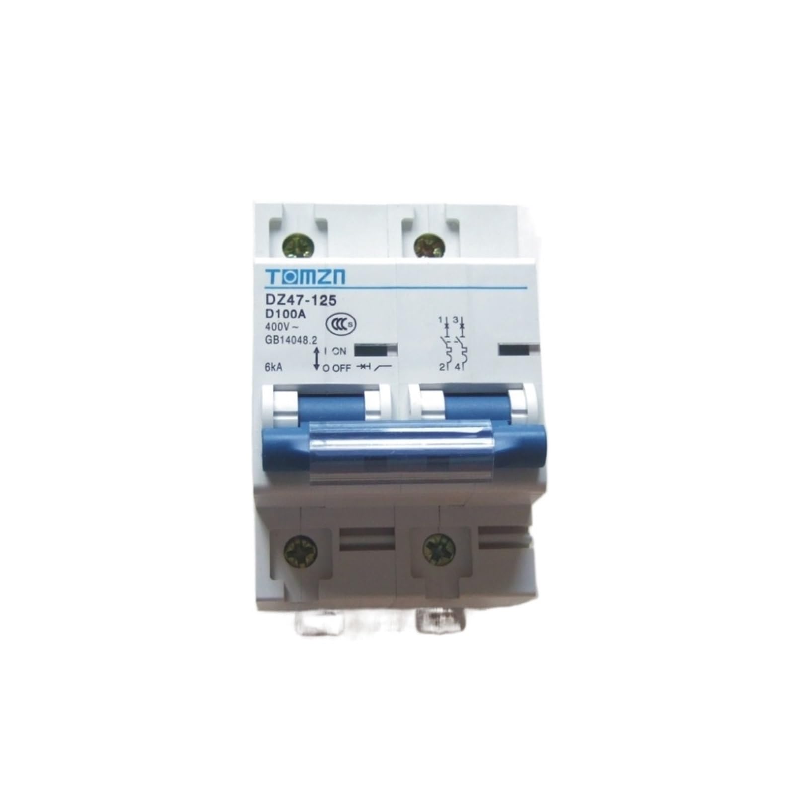 Disjoncteur 2P 100A protège votre réseau contre les surcharges 240V 415V
