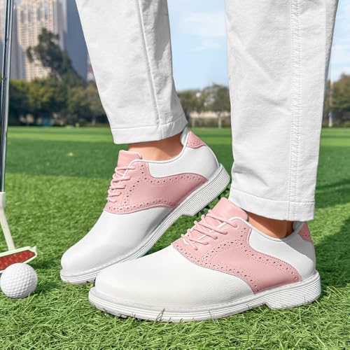 Image of THESTRON Women Golf Shoes Professional Spikeless Golf Sports Sneakers Female Golf Footwears Ladies Golf Walking Sneakers