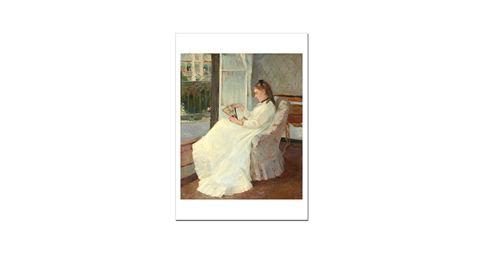 Amazon.co.jp: 世界の名画 ベルト・モリゾ The Artist's Sister