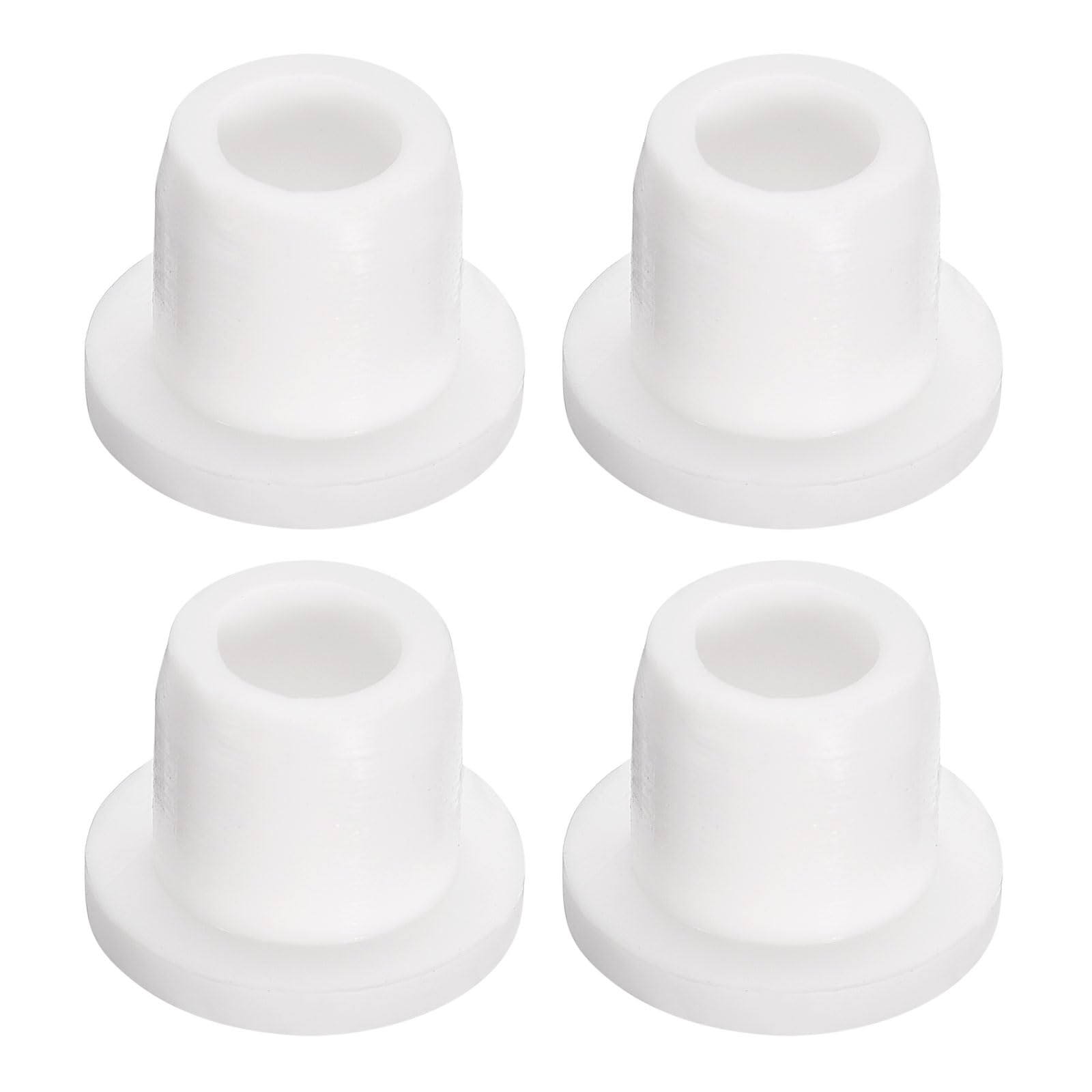 uxcell 4 Pieces White Plug Holes, T10 Waterproof Rubber Button Plug for 10mm / 0.39" Hole