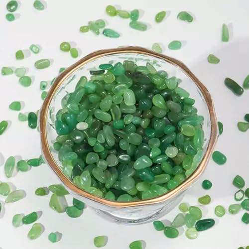 Lote de 100 g de espécimen de Piedra de Cuarzo Natural en Bruto para decoración : aventurina Verde