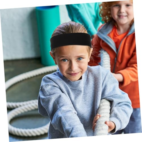 4pcs Youth Sports Headbands Adjustable Absorbent Sweatbands for Boys and Girls Comfortable Athletic Hair Accessories for Soccer Basketball and Running4