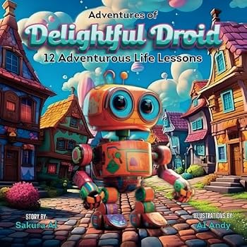 Paperback Adventures of Delightful Droid: 12 Adventurous Life Lessons Book