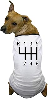 CafePress Gearshift Race Dog T Shirt Dog T-Shirt, Pet Clothing, Funny Dog Costume