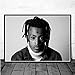 Produktbild Flduod Musik Rapper Sänger Poster und Drucke Leinwand Malerei Bilder auf Wanddekoration Heimdekoration-No Frame 40x60cm